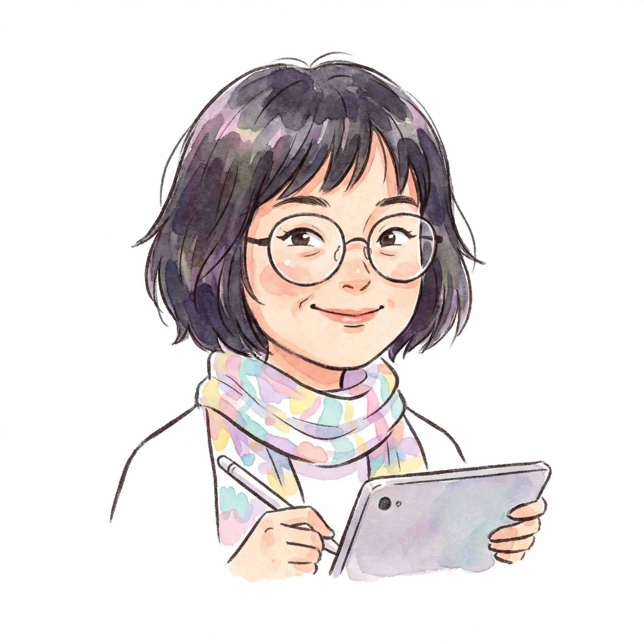 动画师林小雨头像 - 2D手绘动画创作者